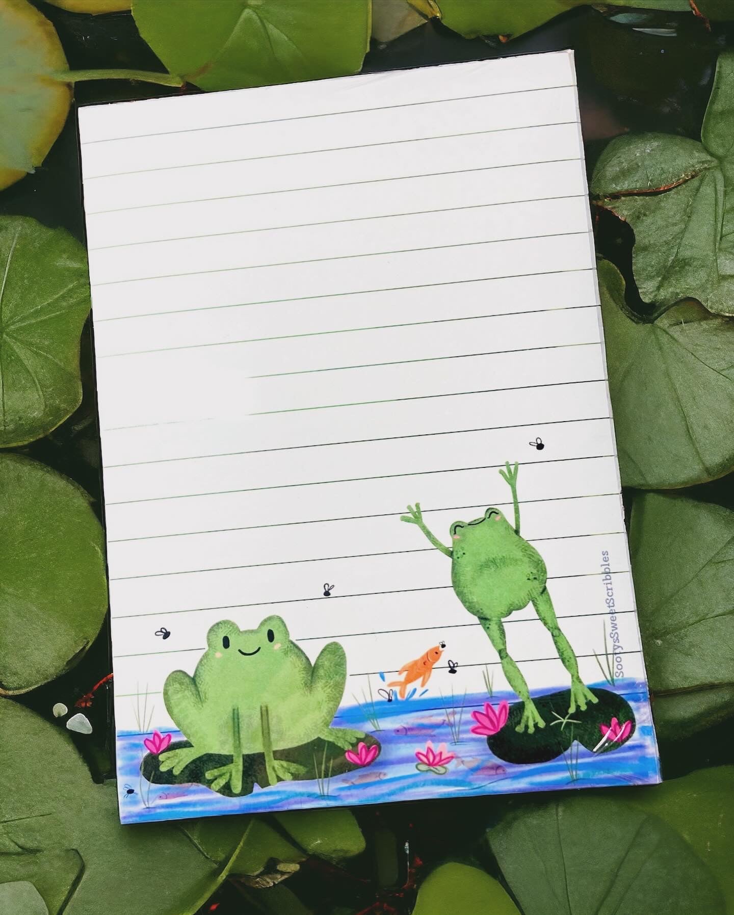 Frog A5 Notepad