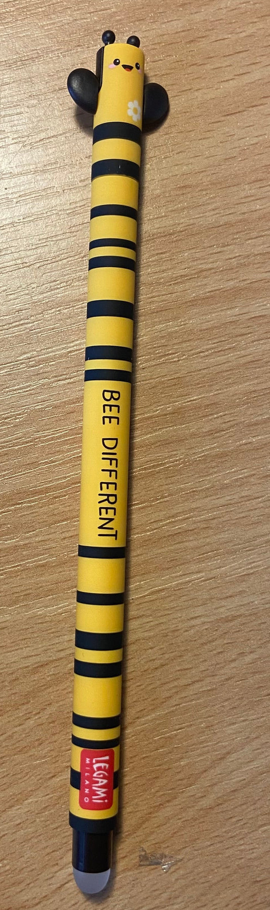 Legami Black Refillable Erasable Pen