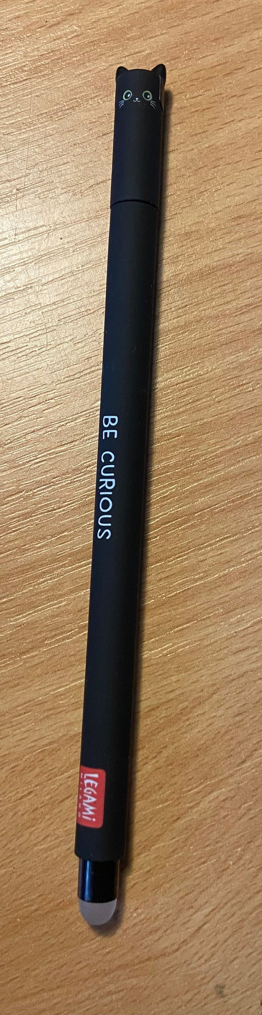 Legami Black Refillable Erasable Pen