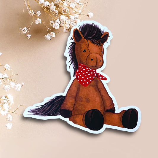 Vinyl Pony Jellycat Sticker