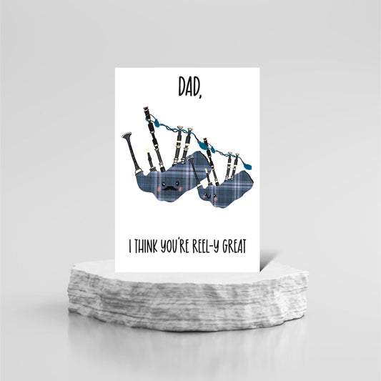 Reel-y Great Dad Card