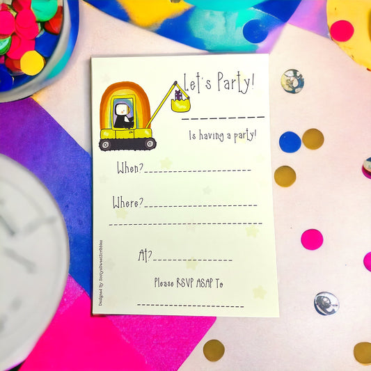 Party Invites Pack of 20