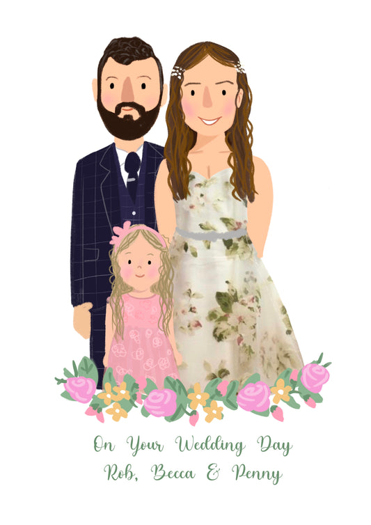Personalised A5 Greeting Card